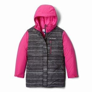 Columbia Alpine Free Fall™ II Jacka Flickor Svarta/Rosa (BOHSU4850)